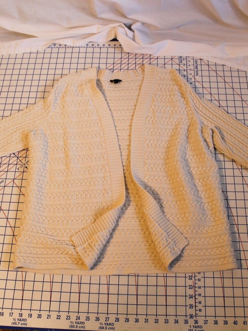 Talbots 100% Cotton Open Cardigan 2X